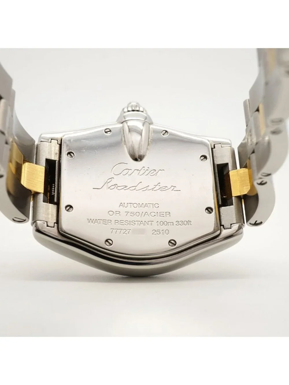 Cartier Roadster LM Silver Dial Watch